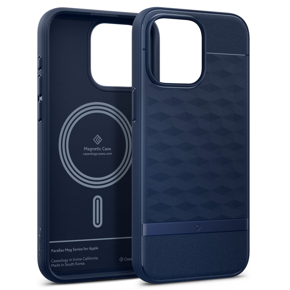 OVITEK CASEOLOGY PARALLAX MAG MAGSAFE IPHONE 15 PRO MAX MIDNIGHT BLUE