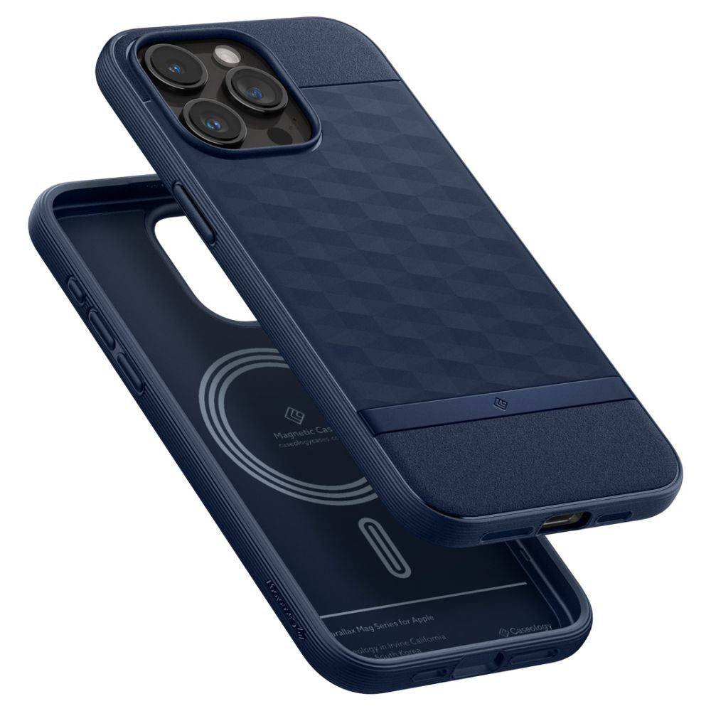 OVITEK CASEOLOGY PARALLAX MAG MAGSAFE IPHONE 15 PRO MAX MIDNIGHT BLUE