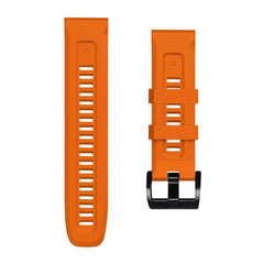 SILIKONSKI PAŠEK ZA GARMIN 22MM FENIX 5 / 6 / 6 PRO / 7 DOOP EXPLORER 22MM ORANŽNA