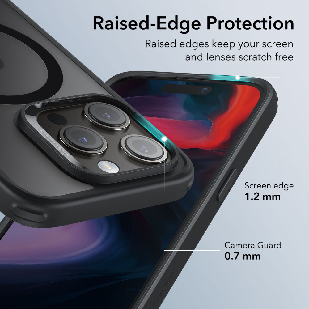 OVITEK ESR CH HALOLOCK MAGSAFE IPHONE 15 PRO MAX FROSTED BLACK