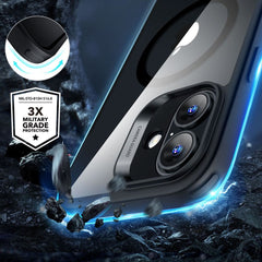 ESR CLASSIC HYBRID HALOLOCK MAGSAFE IN TEMPERIRANO STEKLO IPHONE 16 PLUS PROZOREN/ČRN.