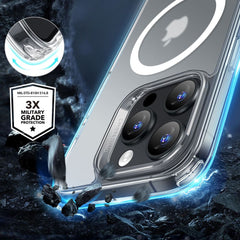 ESR CLASSIC HYBRID HALOLOCK MAGSAFE IN TEMPERIRANO STEKLO IPHONE 16 PRO MAT ČISTO