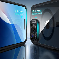 ESR CLASSIC HYBRID HALOLOCK MAGSAFE IN TEMPERIRANO STEKLO IPHONE 16 PRO MAX PROZOREN/ČRN