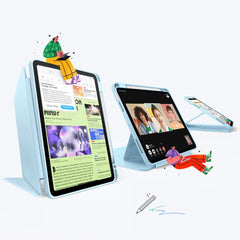 OVITEK ESR FLIP HYBRID IPAD AIR 10.9” 4 / 5 / 2020-2022 / 11” 6 / 7 / 2024-2025 NEBESKO MODRA