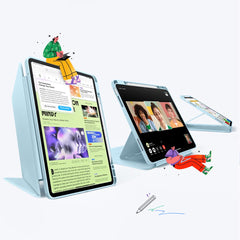 OVITEK ESR FLIP HYBRID IPAD AIR 13” 1 / 2 / 2024-2025 NEBESKO MODRA