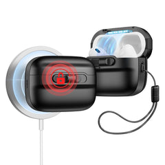 OVITEK ESR PULSE HALOLOCK MAGSAFE APPLE AIRPODS PRO 1 / 2 ČRN.