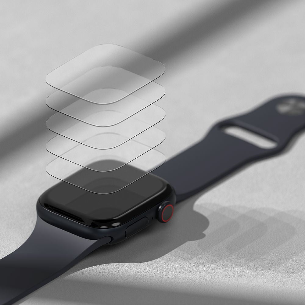ZAŠČITNA FOLIJA RINGKE DUAL EASY 3-PACK APPLE WATCH 10 (42 MM) PROZORNA