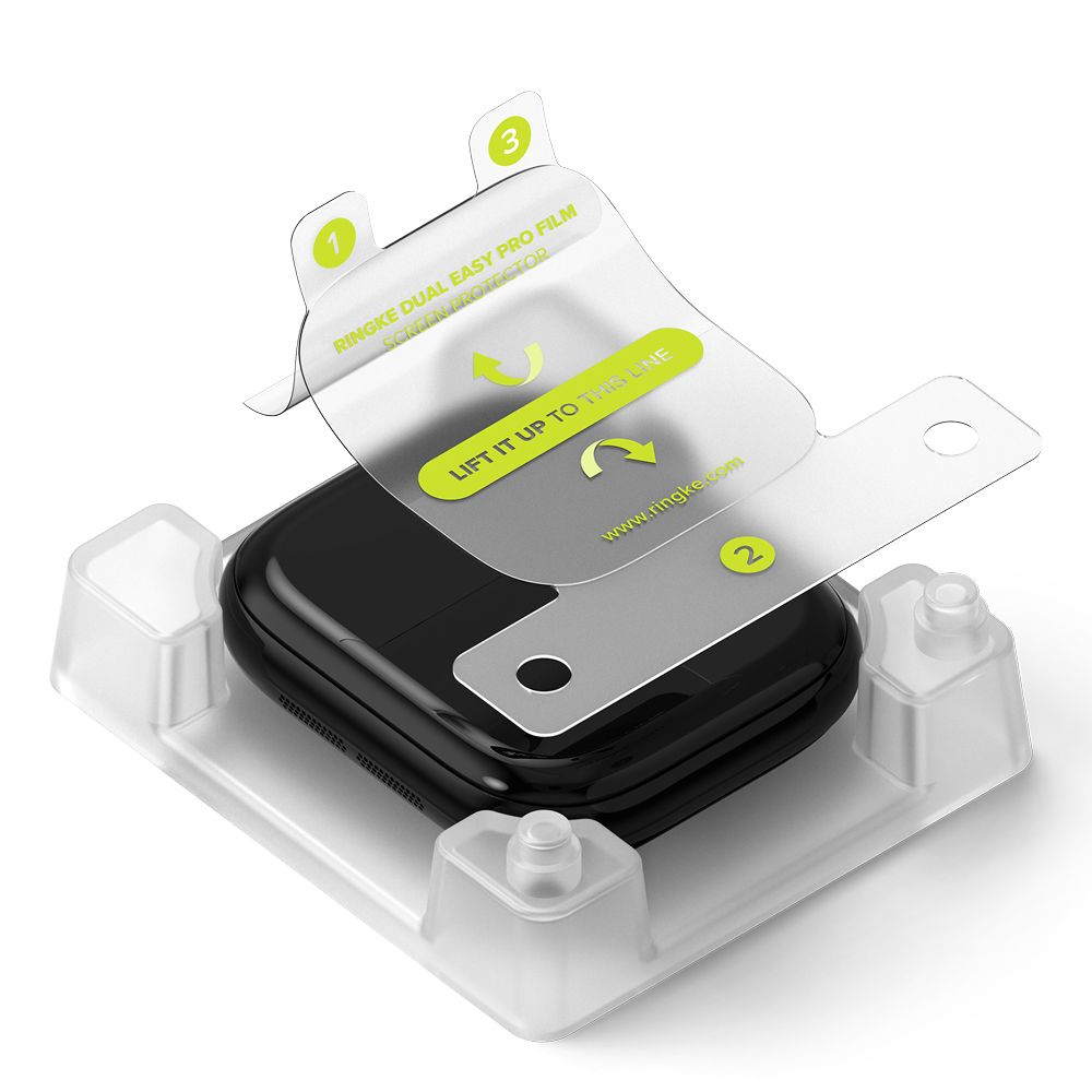 ZAŠČITNA FOLIJA RINGKE DUAL EASY PRO 2-PACK APPLE WATCH 10 (46 MM) PROZORNA