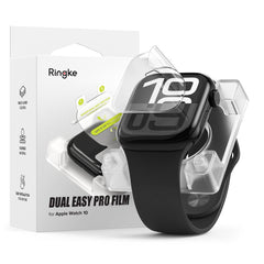 ZAŠČITNA FOLIJA RINGKE DUAL EASY PRO 2-PACK APPLE WATCH 10 (46 MM) PROZORNA