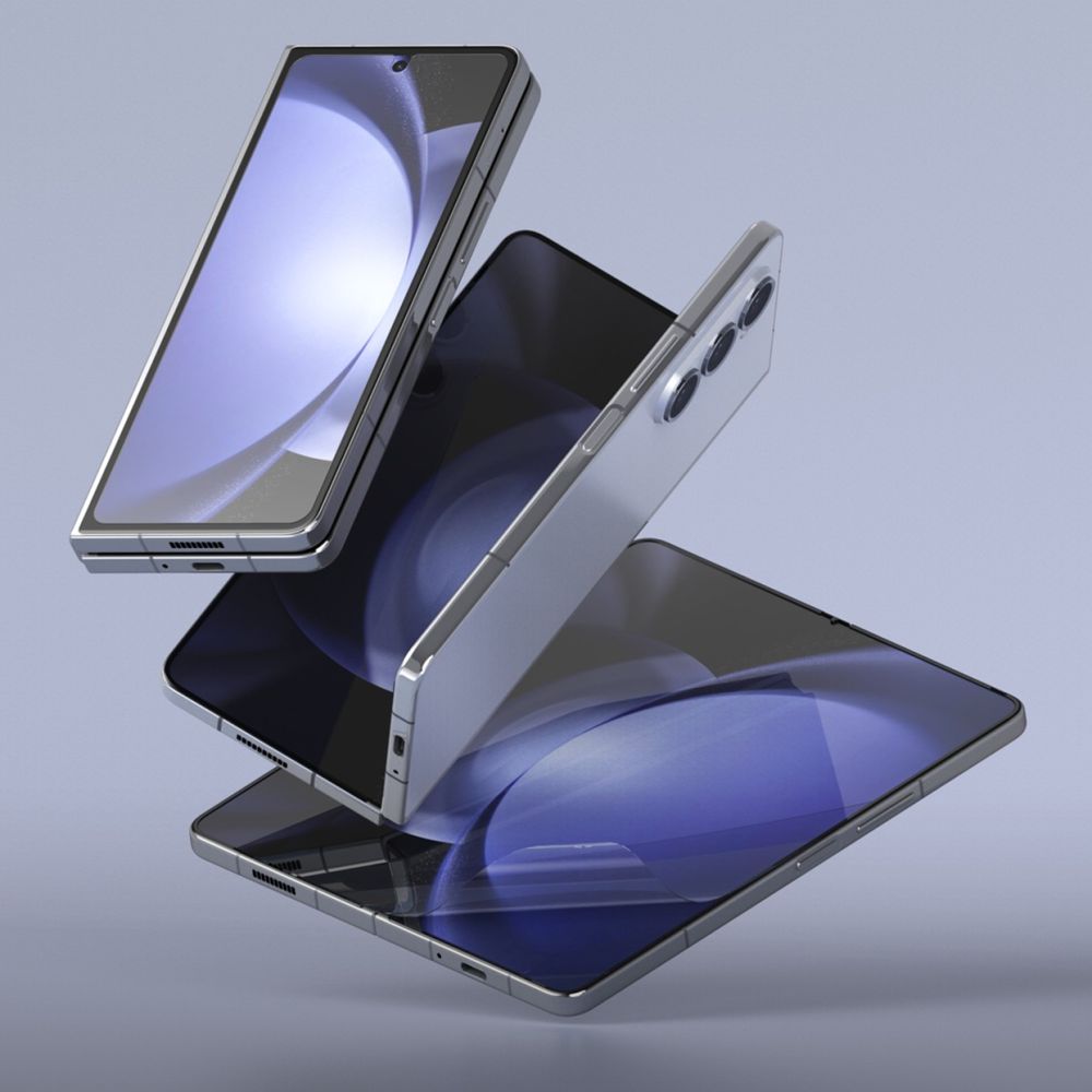 ZAŠČITNA FOLIJA RINGKE DUAL EASY SET GALAXY Z FOLD 5 PROZORNA