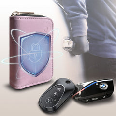 FARADAYEV TECH-PROTECT KLR300 OVITEK ZA KLJUČ BEZ KLJUČA RFID SIGNAL BLOCKER RAZRED ROZA