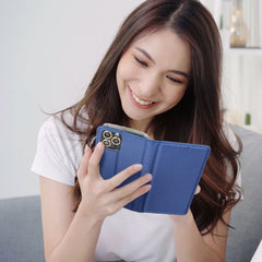 OVITEK ZA KNJIGE ZA OPPO A60 HEYCASE MAGNETO WALLET MODRA