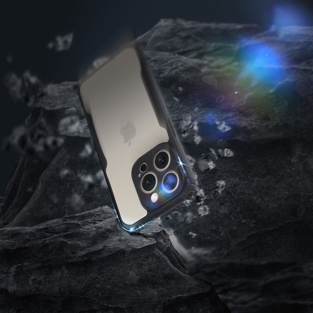 ODPORNA OVITEK ZA MOTOROLA MOTO G54 HEYCASE ANTI-DROP ČRNA