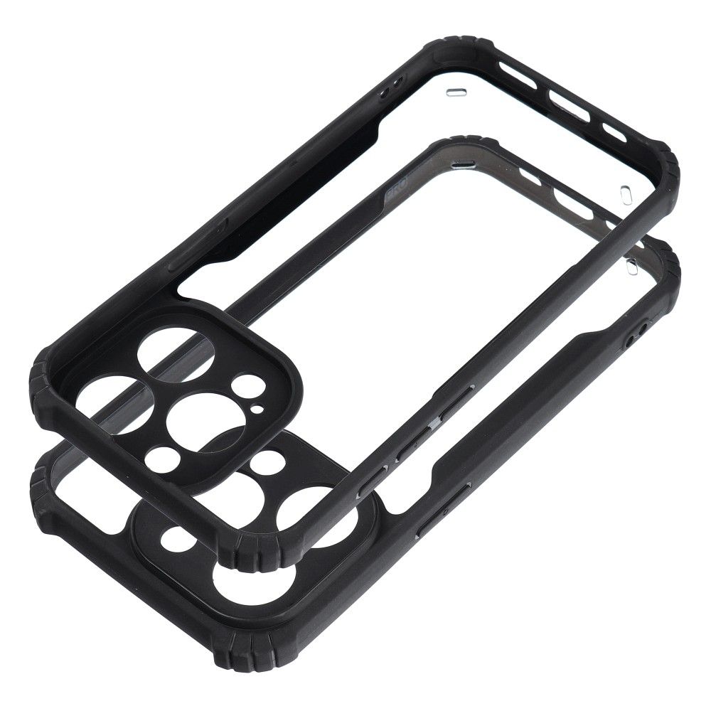 ODPORNA OVITEK ZA MOTOROLA MOTO G54 HEYCASE ANTI-DROP ČRNA