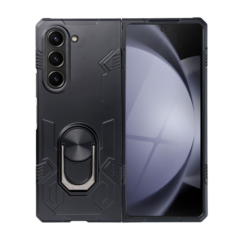 ODPORNA OVITEK ZA SAMSUNG GALAXY Z FOLD 5 HEYCASE ARMOR ČRNA