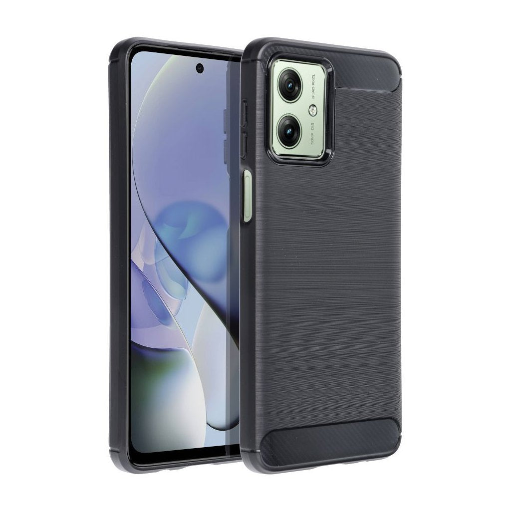 OVITEK ZA MOTOROLA MOTO G54 5G HEYCASE KARBON ČRNA