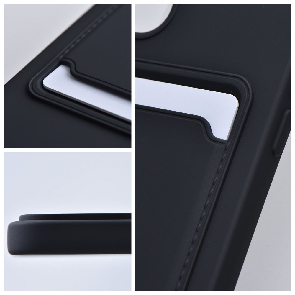 OVITEK ZA SAMSUNG GALAXY A15 5G HEYCASE KARTIČNI OVITEK ČRN