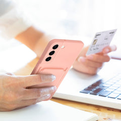 OVITEK ZA SAMSUNG GALAXY A15 5G HEYCASE KARTIČNI OVITEK ROZA