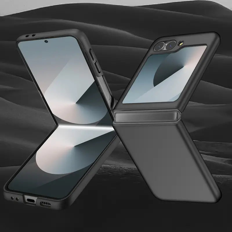 OVITEK ZA SAMSUNG GALAXY Z FLIP 6 HEYCASE ICON ČRN ČRNO
