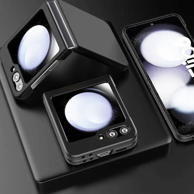 OVITEK ZA SAMSUNG GALAXY Z FLIP 6 HEYCASE ICON ČRN ČRNO