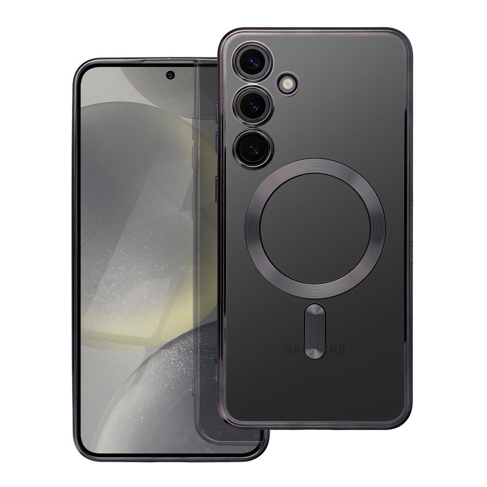 OVITEK ZA SAMSUNG GALAXY S24 MAGSAFE HEYCASE ELECTRO ČRN.