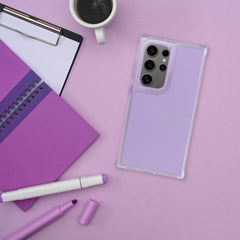 OVITEK ZA SAMSUNG GALAXY A55 5G HEYCASE RAINBOW LIGHT VIOLET