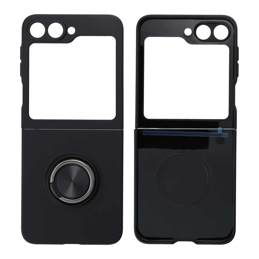 OVITEK ZA SAMSUNG GALAXY Z FLIP 6 HEYCASE RING ICON ČRNA