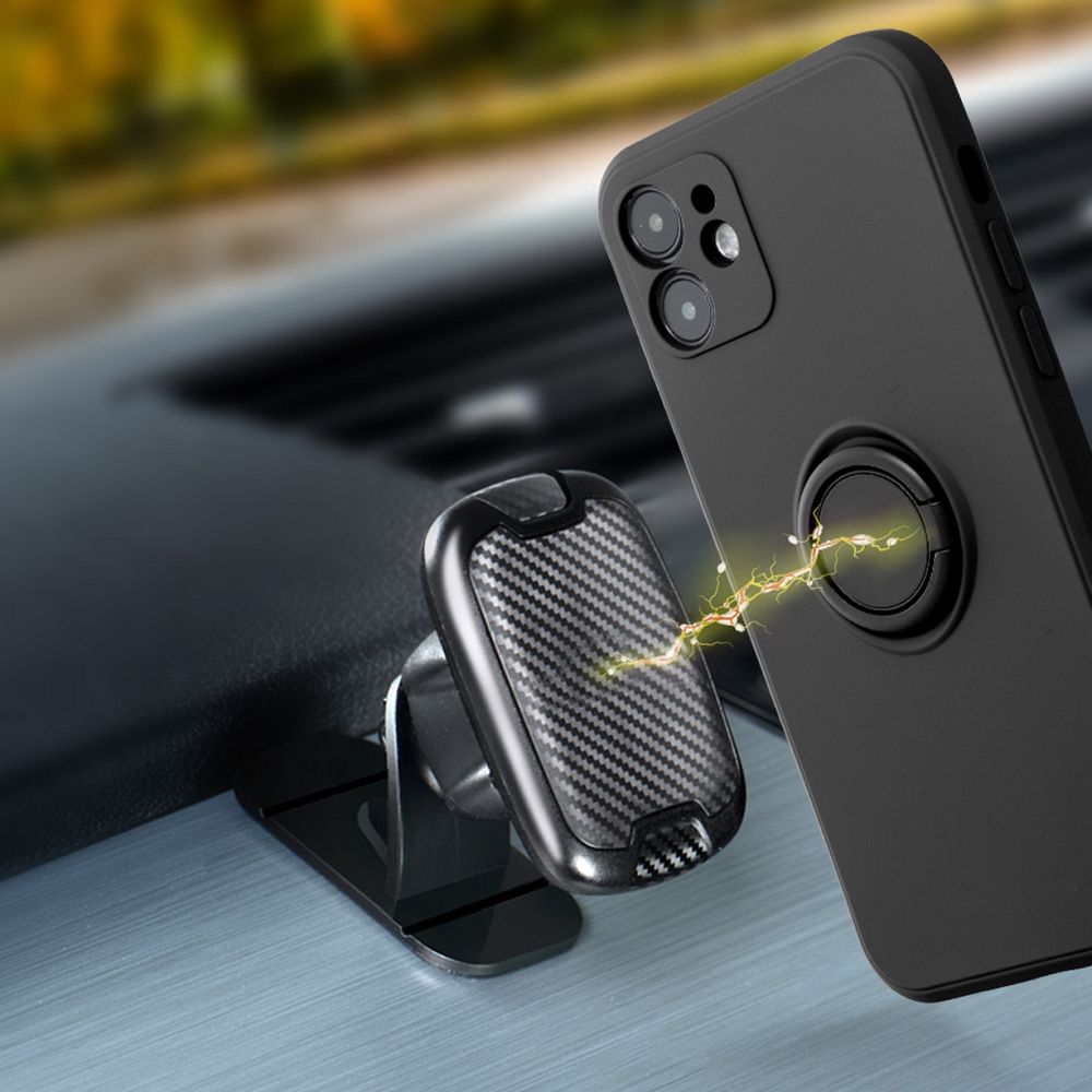OVITEK ZA SAMSUNG GALAXY A25 5G HEYCASE SILIKONSKI PRSTAN ČRN