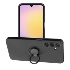 OVITEK ZA SAMSUNG GALAXY A25 5G HEYCASE SILIKONSKI PRSTAN ČRN