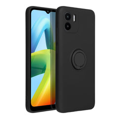 OVITEK ZA XIAOMI REDMI A1 / REDMI A2 HEYCASE SILIKONSKI OBROČ ČRN