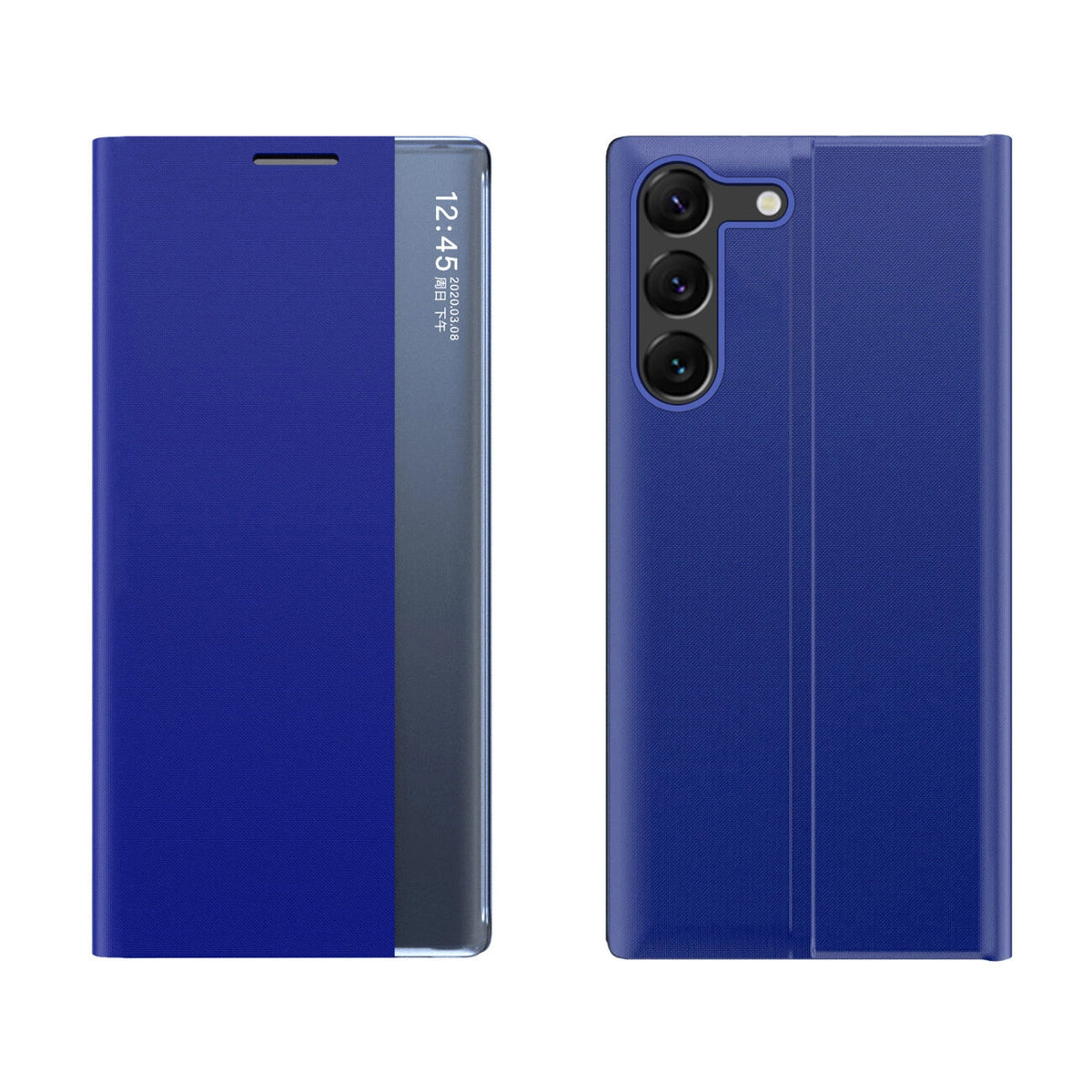 OVITEK ZA SAMSUNG GALAXY A05S HEYCASE SLEEP VIEW CASE MODRA