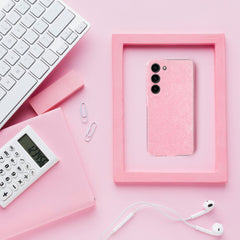 SVETLEČA OVITEK ZA SAMSUNG GALAXY A05S HEYCASE SLIM BLINK ROZA