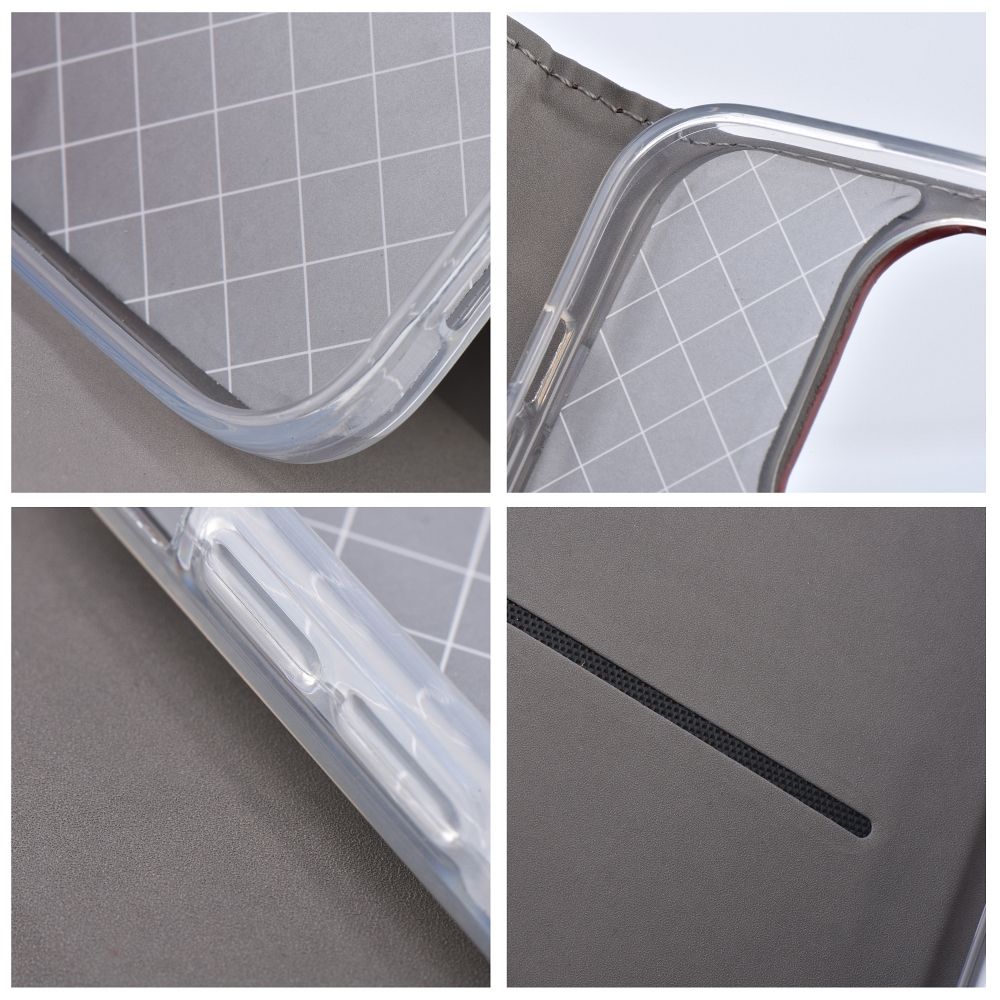 KNIŽNI OVITEK ZA REALME C67 HEYCASE SMART MAGNETO BOOK BURGUNDY