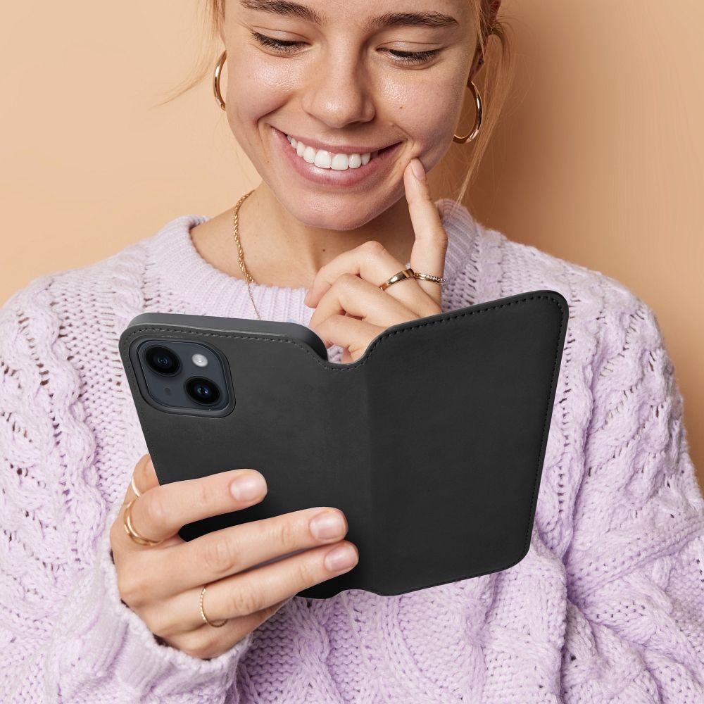 OVITEK ZA KNIŽICE ZA SAMSUNG GALAXY A15 5G HEYCASE WALLET BOOK ČRN KREDIT