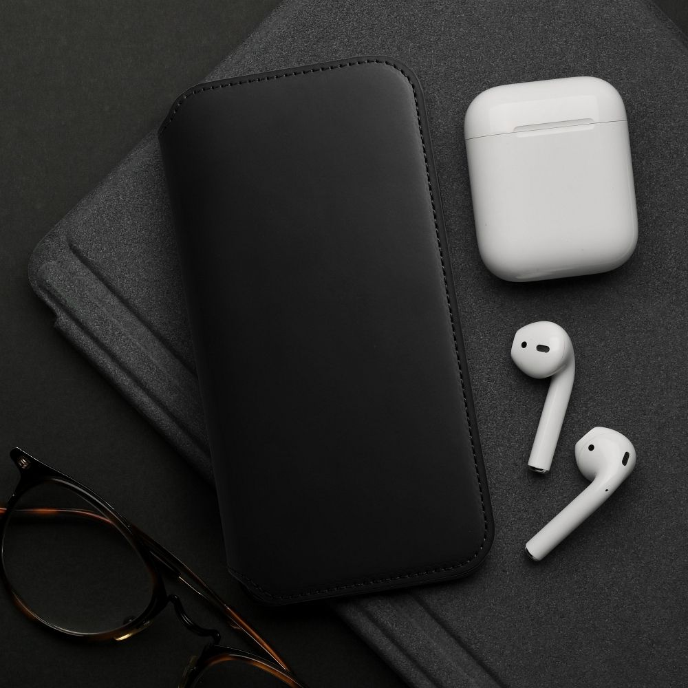 OVITEK ZA KNIŽICE ZA SAMSUNG GALAXY A15 5G HEYCASE WALLET BOOK ČRN KREDIT