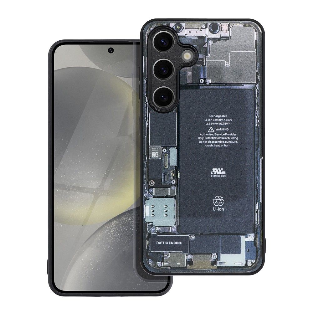 OVITEK ZA SAMSUNG GALAXY A55 5G HEYCASE ZERO ČRN / PROZOREN