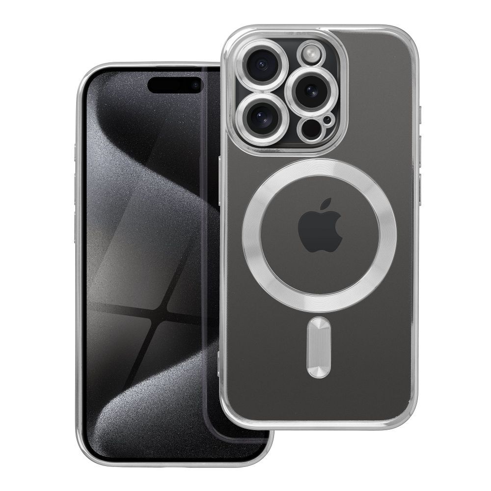 OVITEK ZA IPHONE 15 PRO MAX HEYCASE MAGSAFE MAG SHINE TITANIUM
