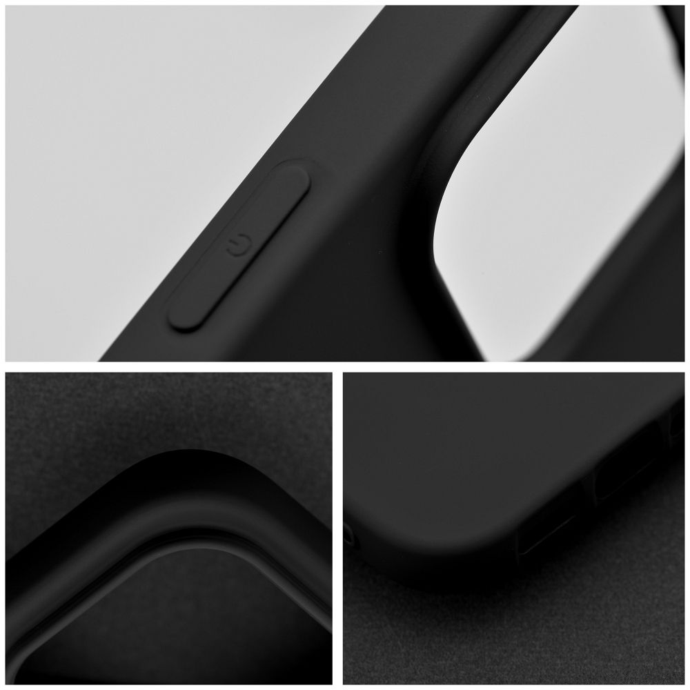 OVITEK ZA IPHONE 15 PRO MAX HEYCASE SILIKON ČRNA