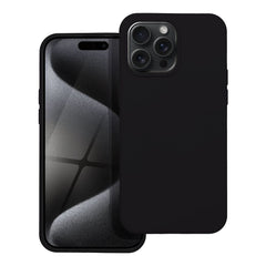 OVITEK ZA IPHONE 15 PRO MAX HEYCASE SILIKON ČRNA