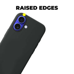 OVITEK ZA IPHONE 16 PLUS HEYCASE SILIKON MAG MAGSAFE ČRN