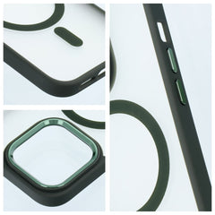 OVITEK ZA IPHONE 16 PLUS HEYCASE MAG MAGSAFE MAT MATI ZELENA