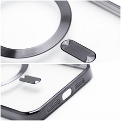 OVITEK ZA SAMSUNG GALAXY S24 FE HEYCASE SHINE MAGSAFE ČRN