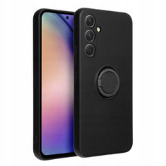 OVITEK ZA SAMSUNG A55 5G HEYCASE ICON RING ČRN