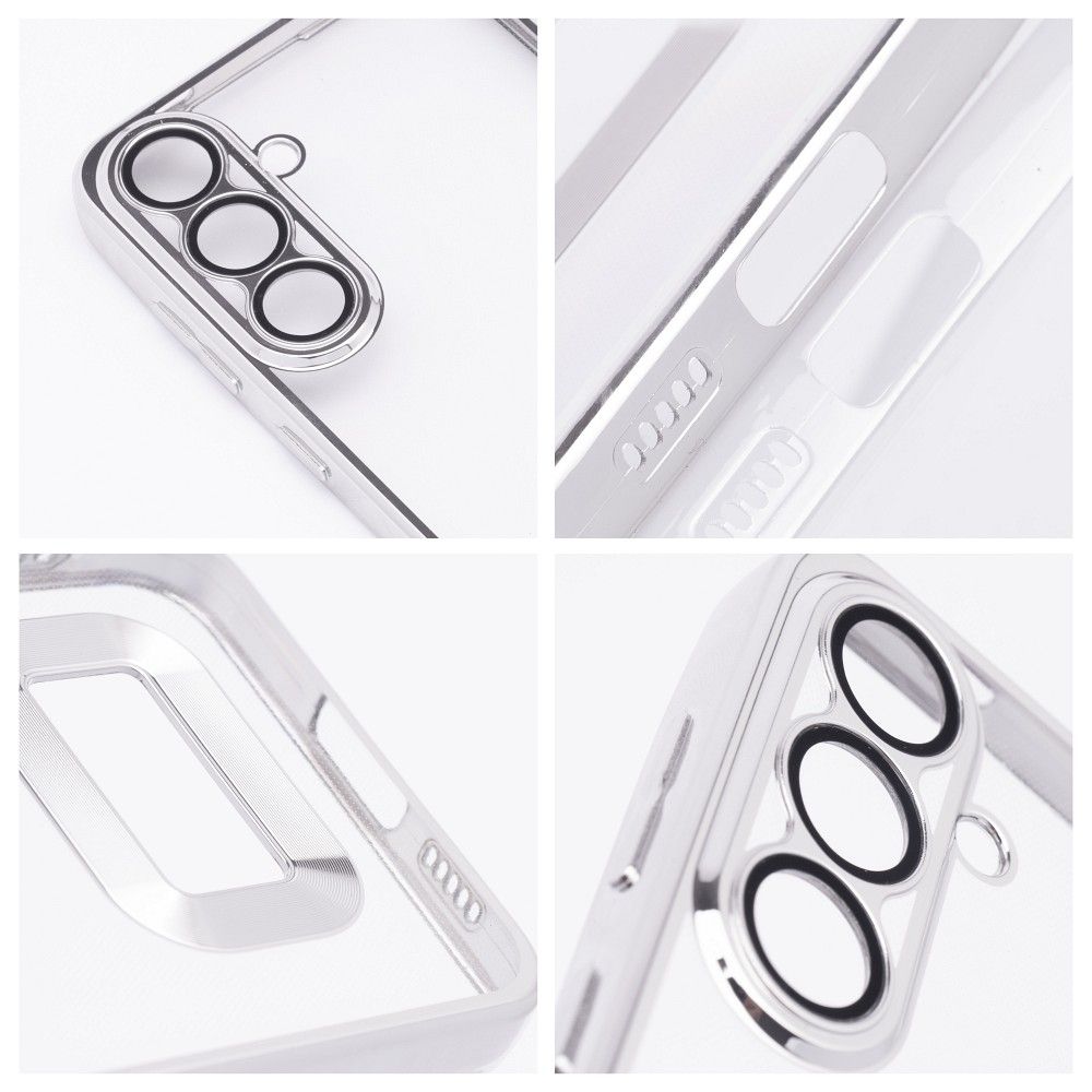 OVITEK ZA SAMSUNG GALAXY A15 5G / A15 4G HEYCASE GLAM SREBRNA