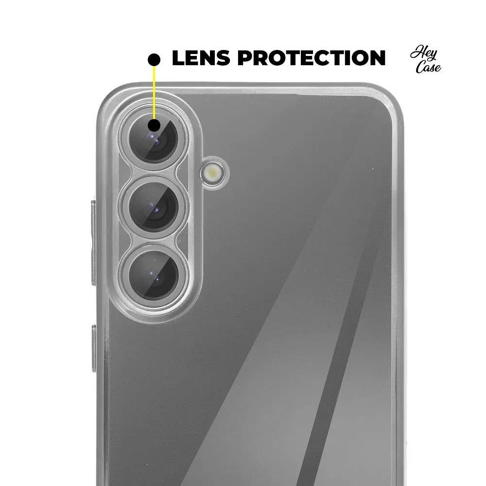 OVITEK ZA SAMSUNG GALAXY A15 5G / A15 4G HEYCASE GLAM SREBRNA