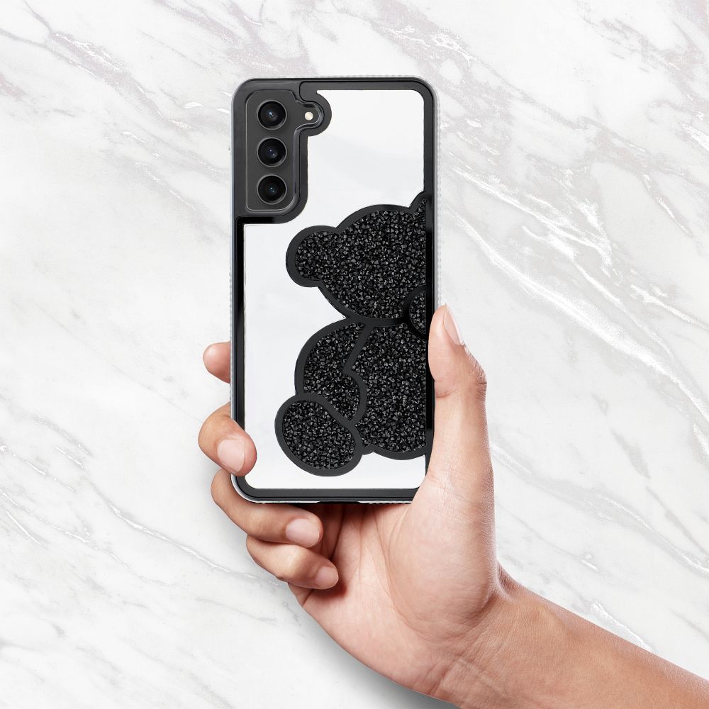 OVITEK ZA SAMSUNG GALAXY A16 4G / 5G HEYCASE TEDDY BEAR ČRN
