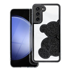 OVITEK ZA SAMSUNG GALAXY A16 4G / 5G HEYCASE TEDDY BEAR ČRN