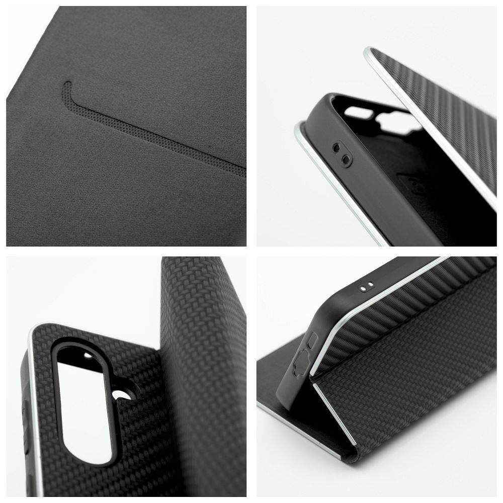 OVITEK ZA SAMSUNG GALAXY A25 5G HEYCASE LUNA WALLET ČRNÝ