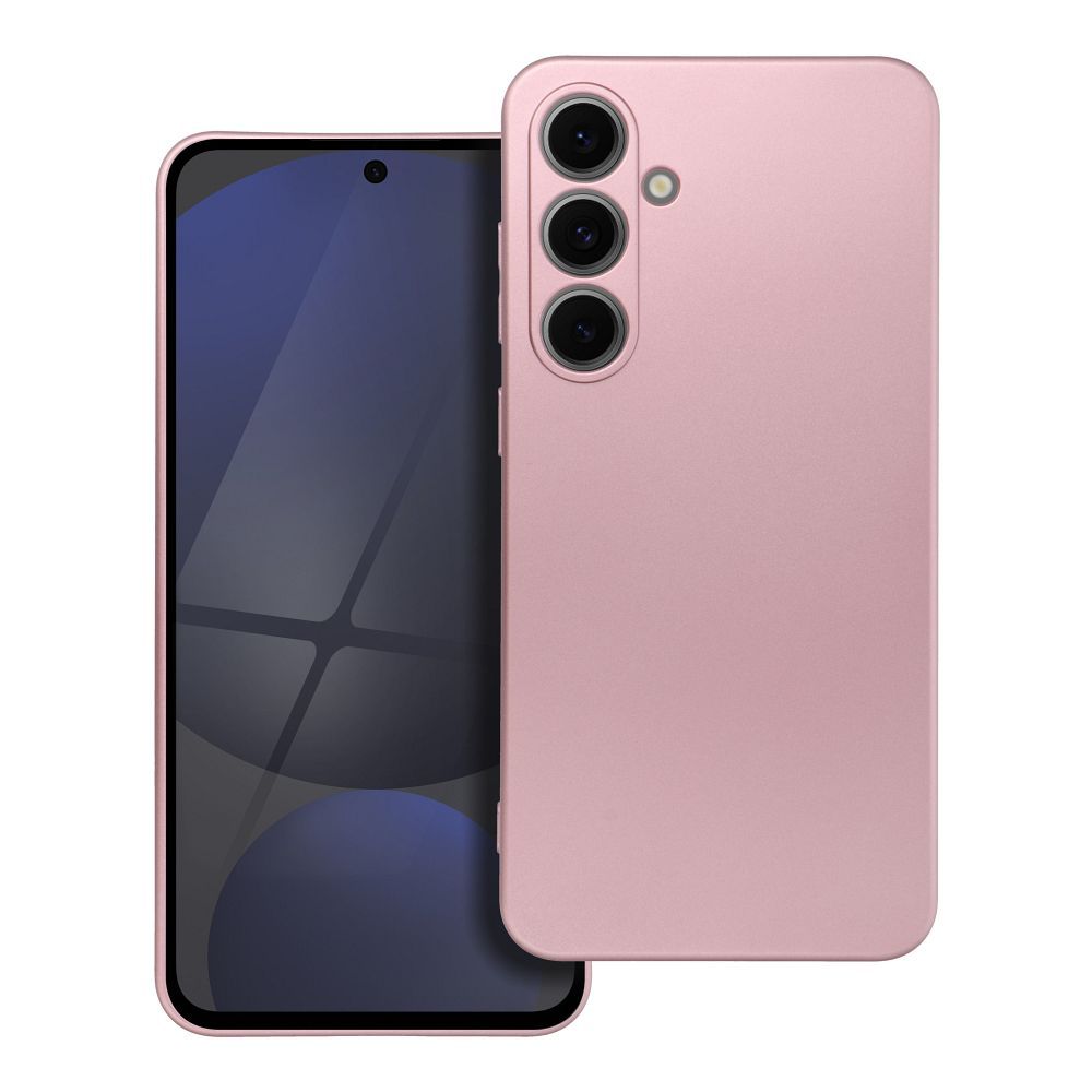 OVITEK ZA SAMSUNG GALAXY S24 FE HEYCASE METALNA ROZA