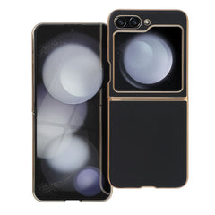 OVITEK ZA SAMSUNG GALAXY Z FLIP 5 5G HEYCASE VOUGE ČRNA